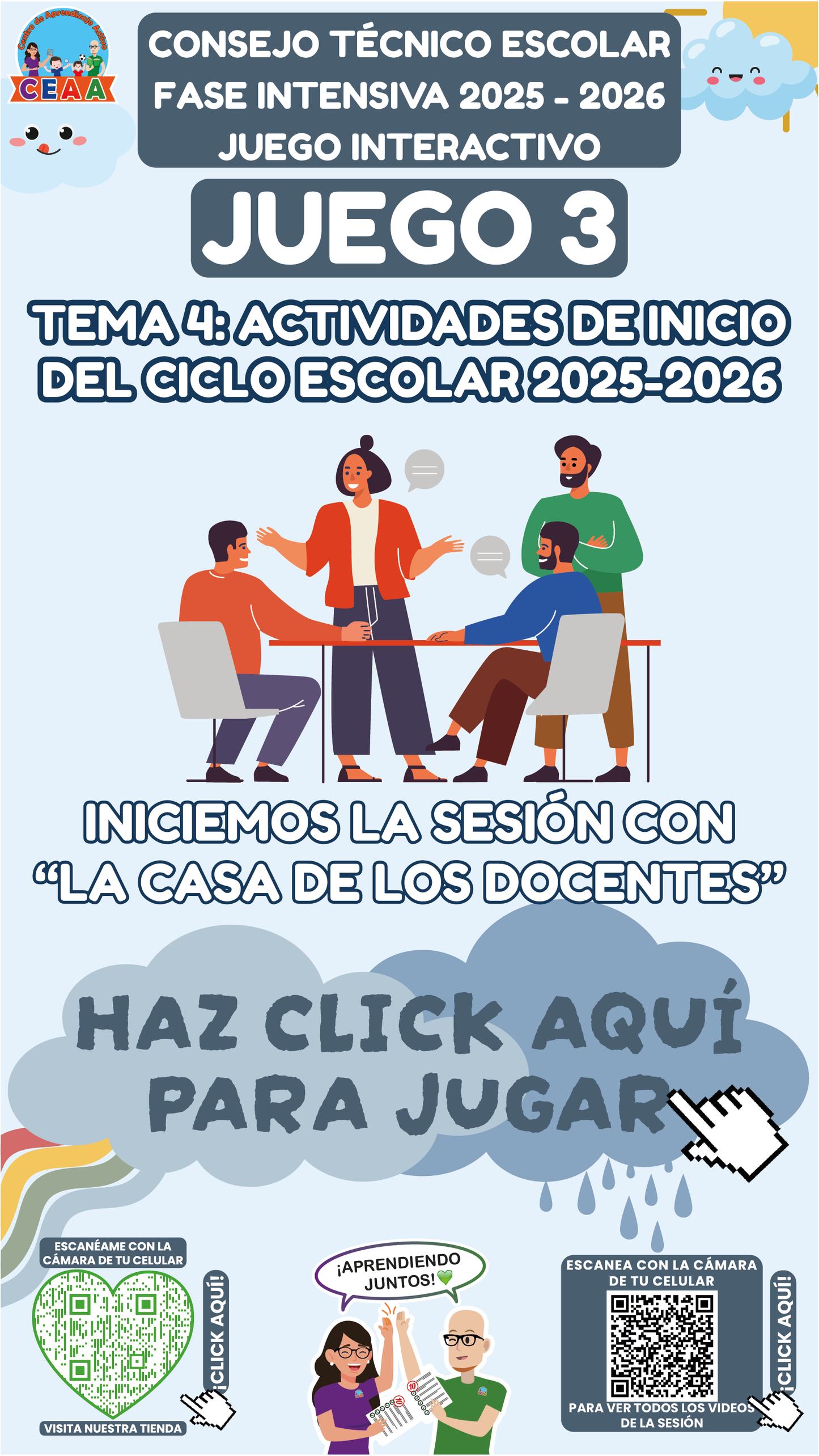Juegos Interactivos CTE Fase Intensiva Temas 3 y 4 (Necesitan conexión a Internet)