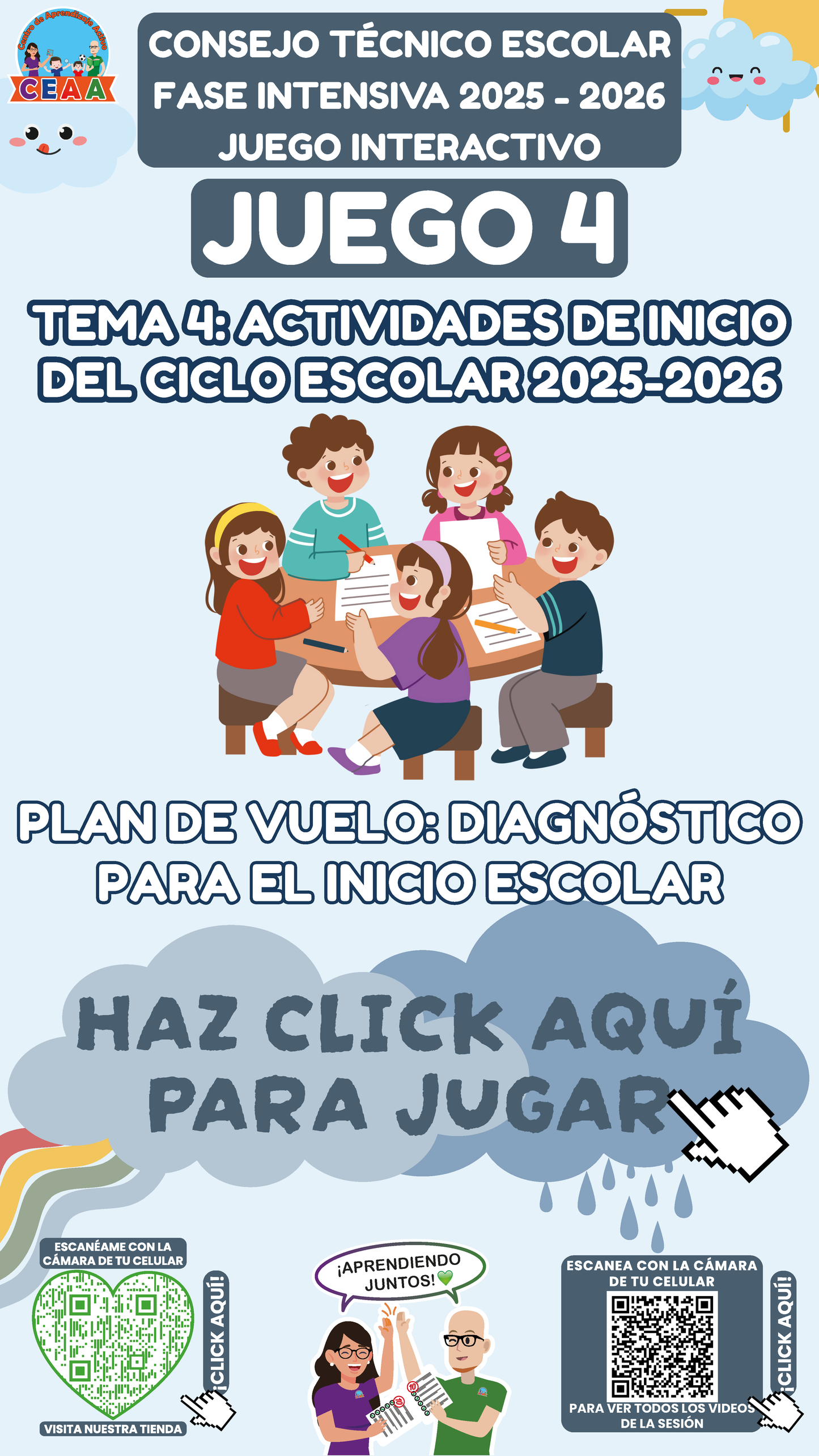 Juegos Interactivos CTE Fase Intensiva Temas 3 y 4 (Necesitan conexión a Internet)