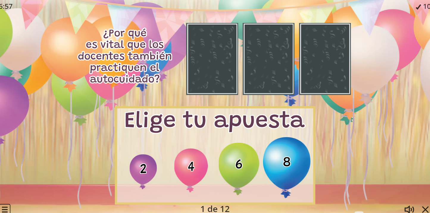 3 JUEGOS INTERACTIVOS PARA LA SEXTA SESIÓN DEL CTE