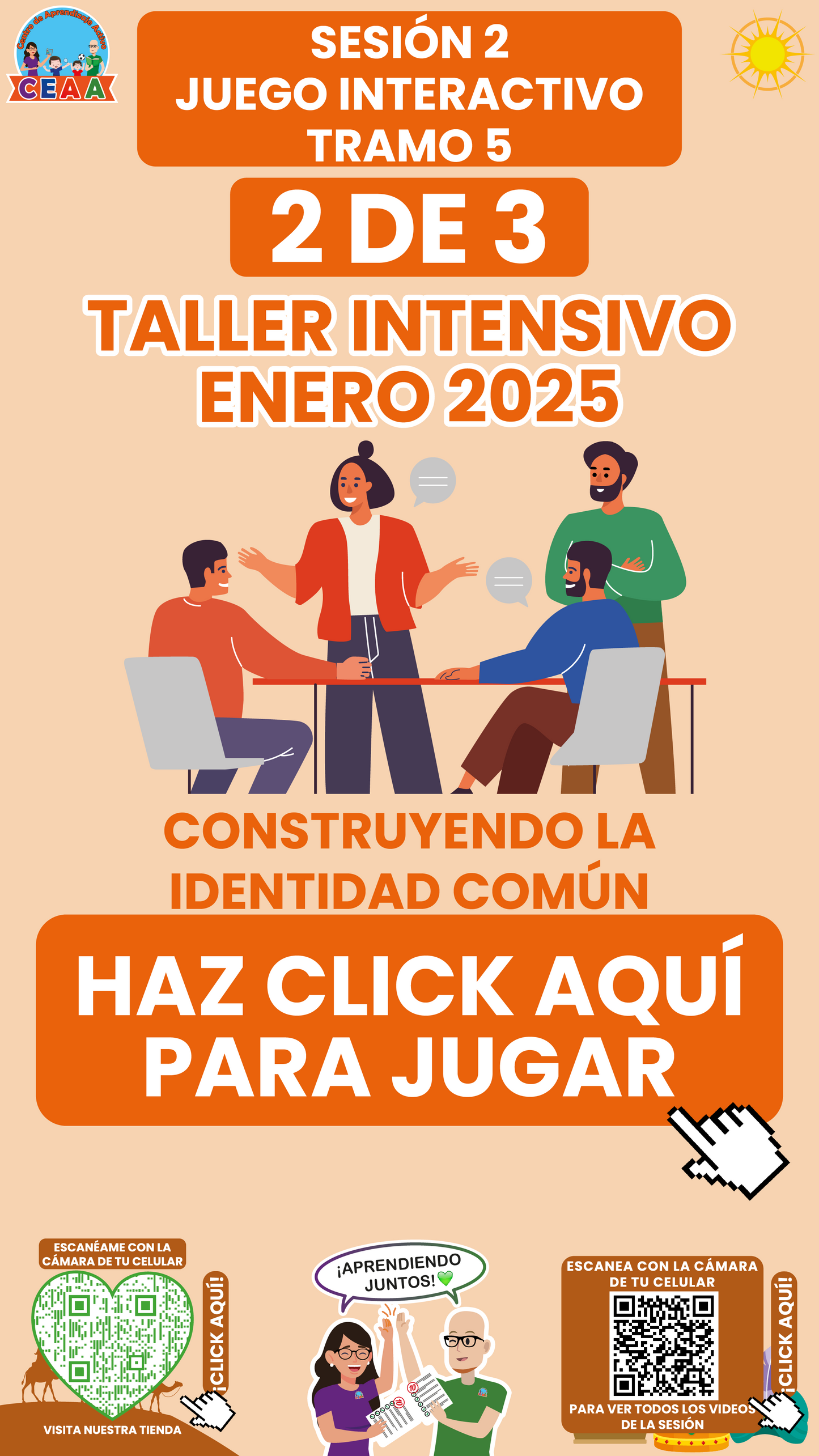 3 Juegos Interactivos Taller Intensivo Sesión 2 Enero 2025