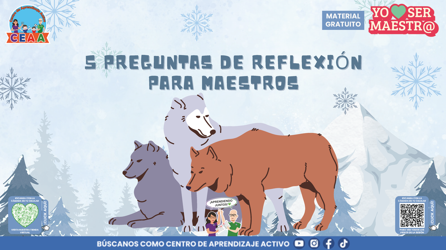 Historias para Maestros - LA MANADA DE LOBOS Y LA TORMENTA DE NIEVE en PDF