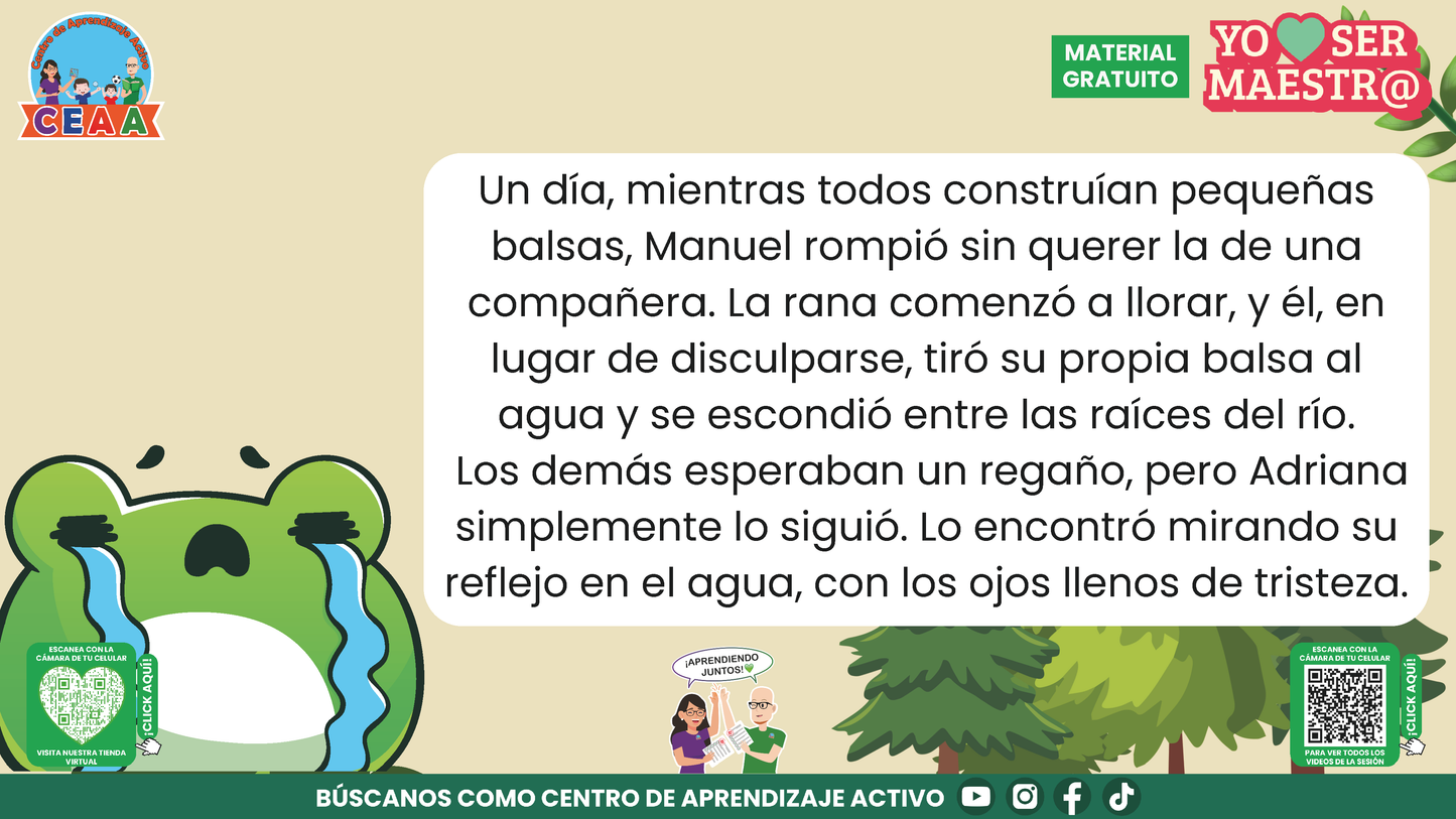Historias para Maestros - MANUEL, EL PEQUEÑO CASTOR PROBLEMA en PDF