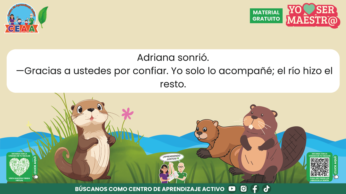 Historias para Maestros - MANUEL, EL PEQUEÑO CASTOR PROBLEMA en PDF