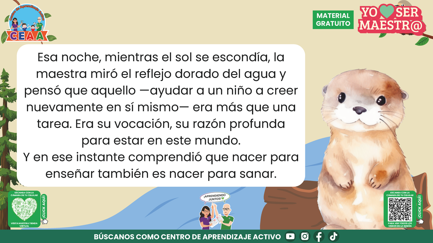 Historias para Maestros - MANUEL, EL PEQUEÑO CASTOR PROBLEMA en PDF