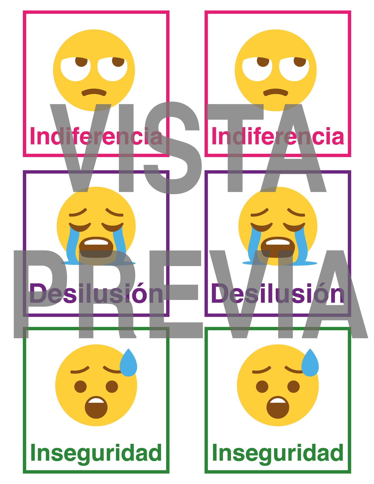 Memorama de las Emociones