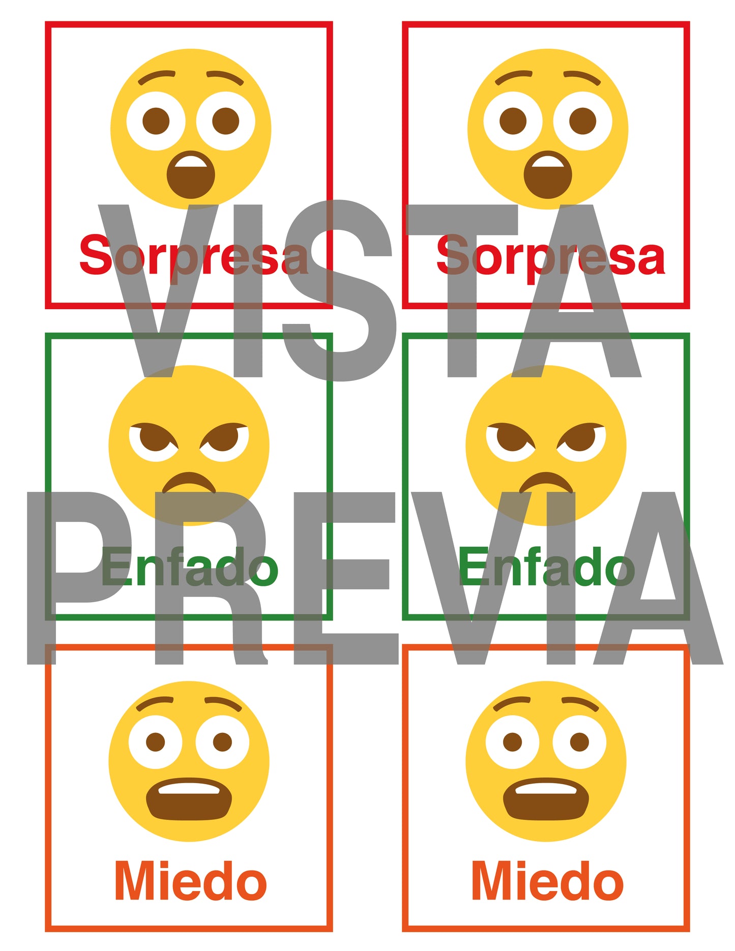 Memorama de las Emociones