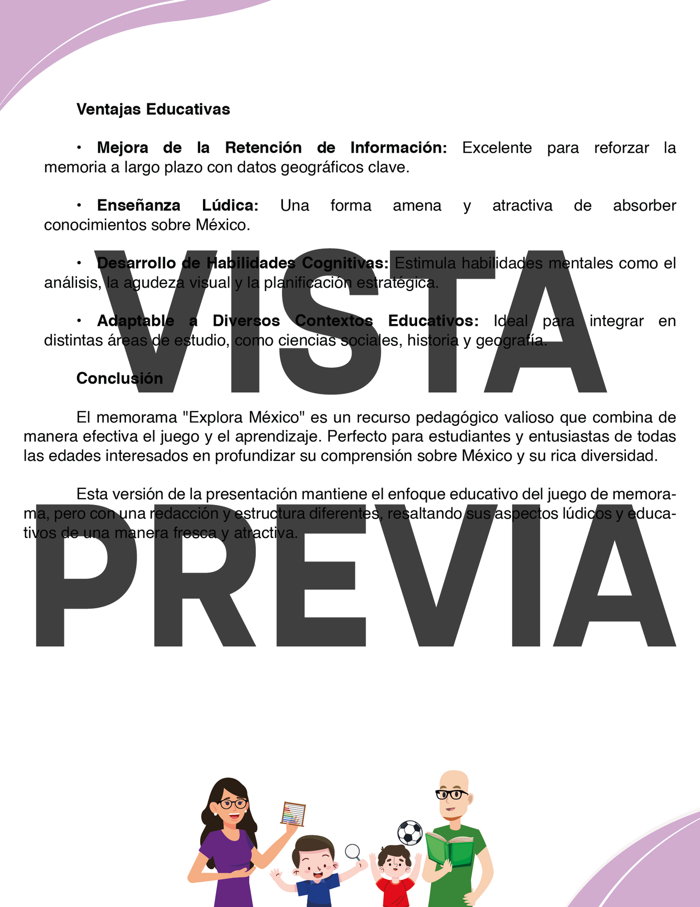 Memorama Explora México