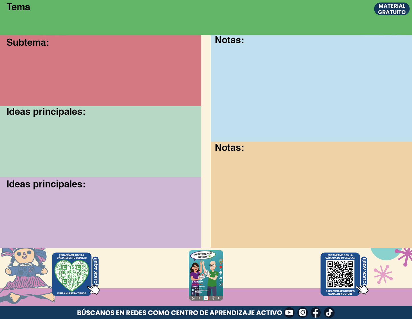 Cuadernillo Mis Apuntes de la Sesión CTE Fase Intensiva Sesión 3