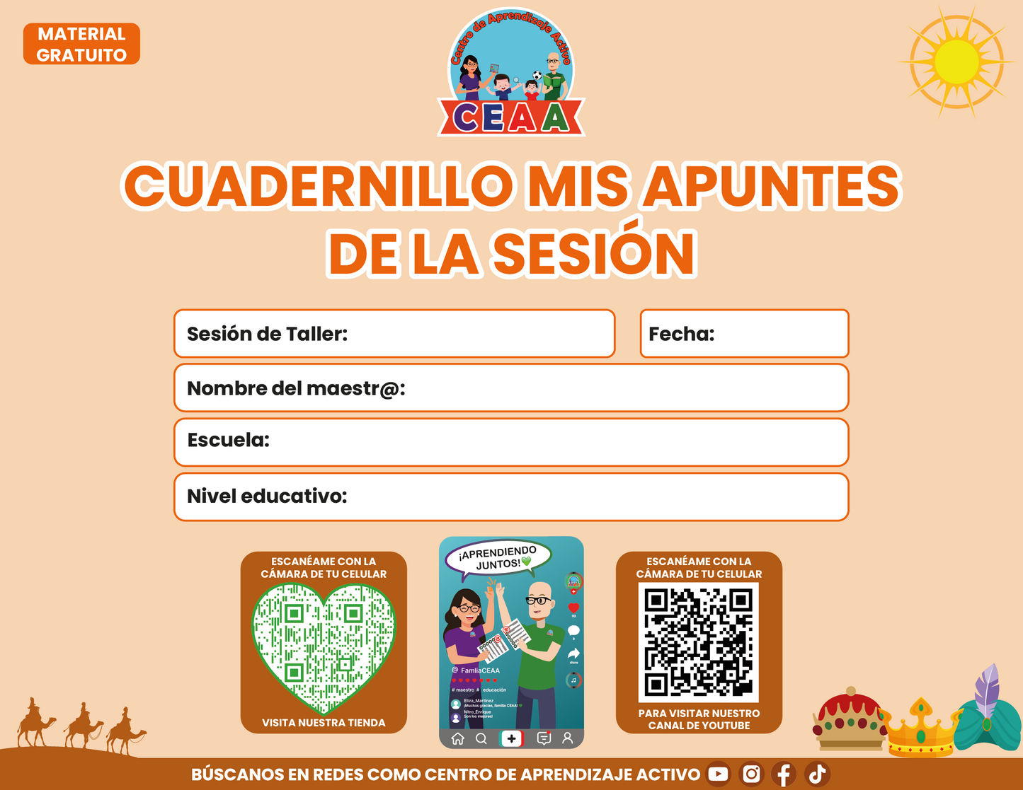 Cuadernillo Mis Apuntes Taller Sesión 2