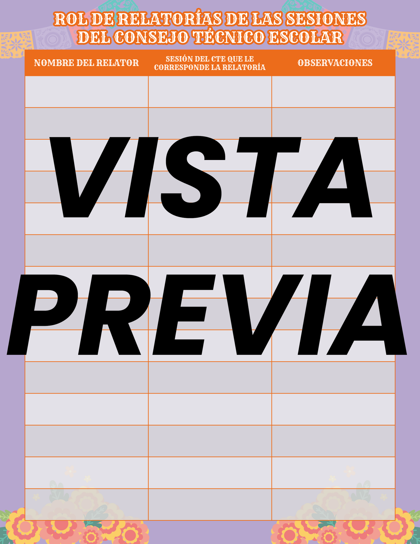 Paquete Organización CTE Sesión 3 Noviembre 2024