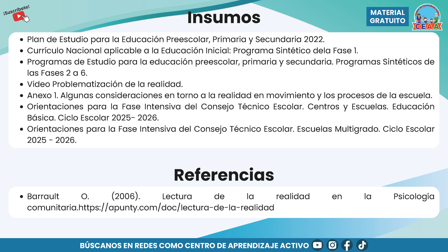 Presentación CTE Fase Intensiva Directivos y Supervisores (Editable en PowerPoint)