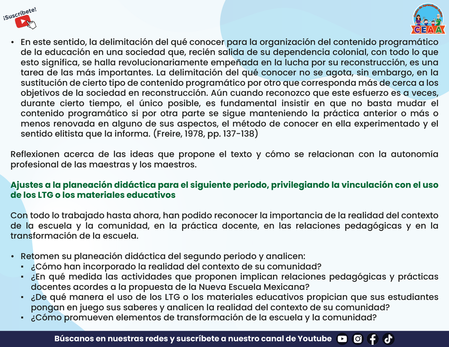 PRESENTACIÓN CUARTA SESIÓN CONSEJO TÉCNICO ESCOLAR PARA DOCENTES