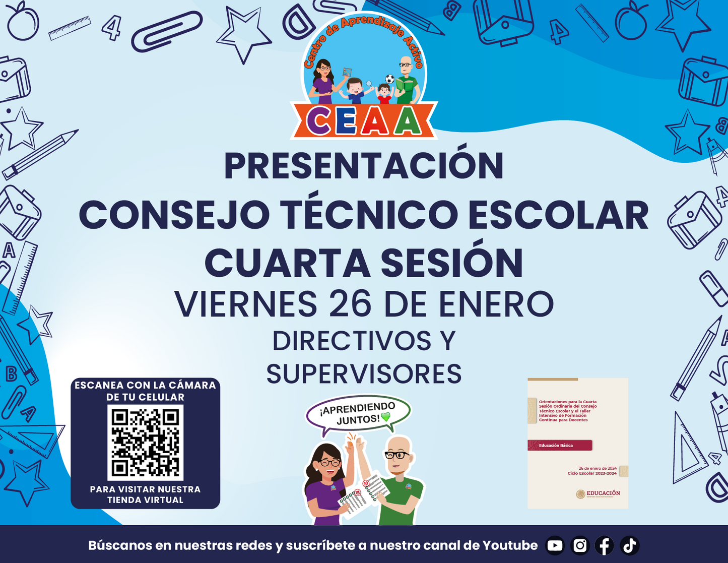 PRESENTACIÓN CUARTA SESIÓN CONSEJO TÉCNICO ESCOLAR PARA DIRECTIVOS