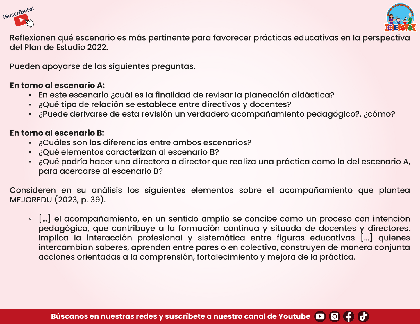 PRESENTACIÓN QUINTA SESIÓN CONSEJO TÉCNICO ESCOLAR PARA DIRECTIVOS