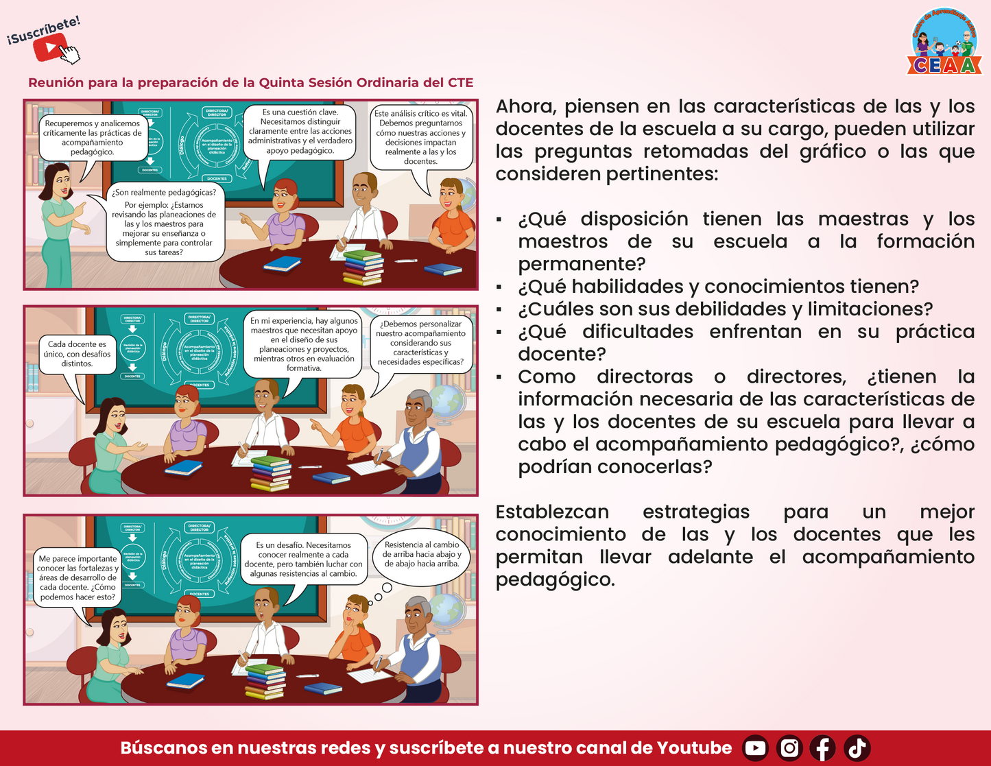 PRESENTACIÓN QUINTA SESIÓN CONSEJO TÉCNICO ESCOLAR PARA DIRECTIVOS