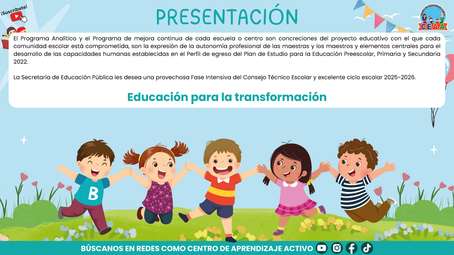 Presentación CTE Fase Intensiva Tema 1 (Editable en PowerPoint)