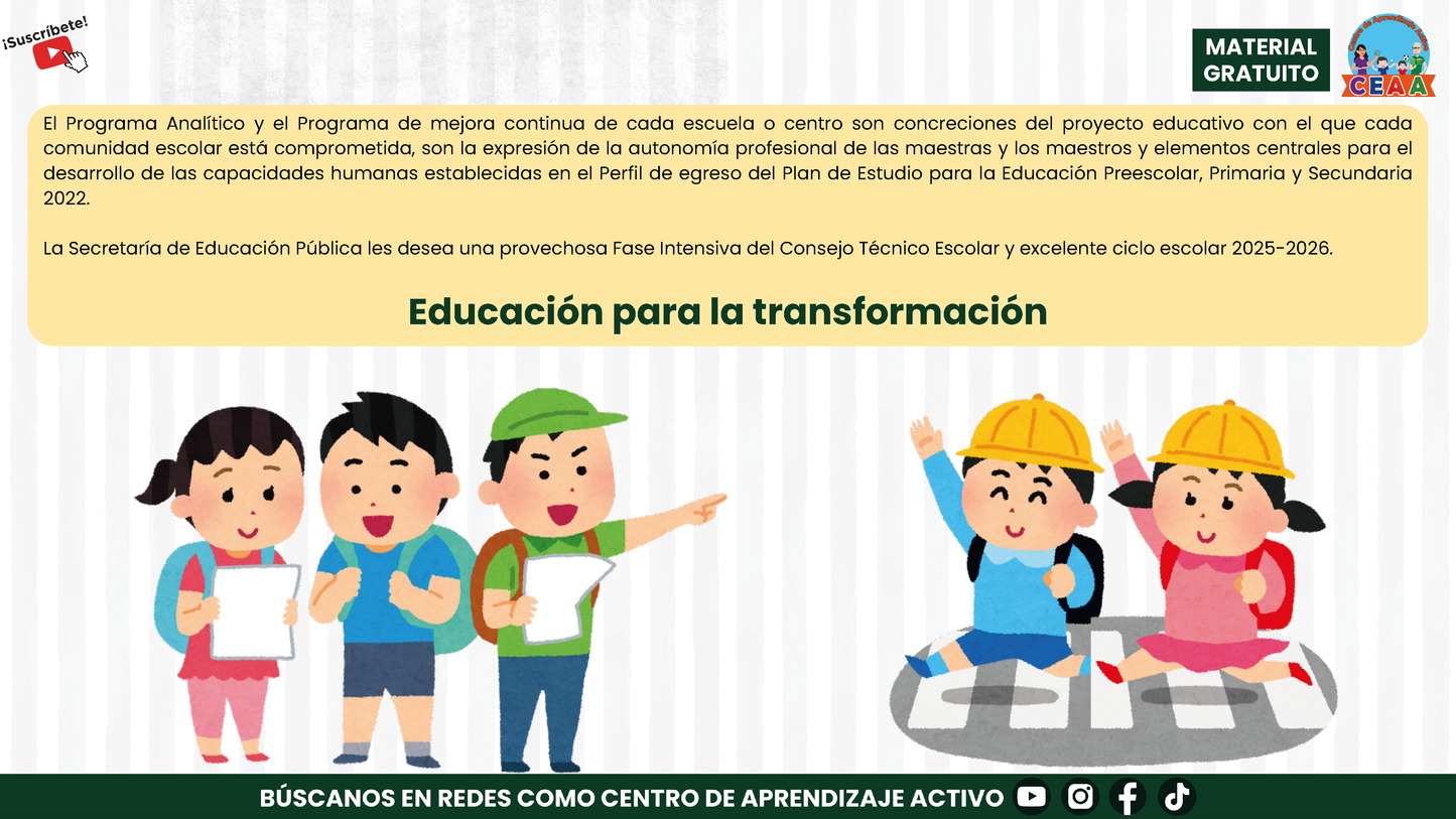Presentación CTE Fase Intensiva Tema 2 (Editable en PowerPoint)