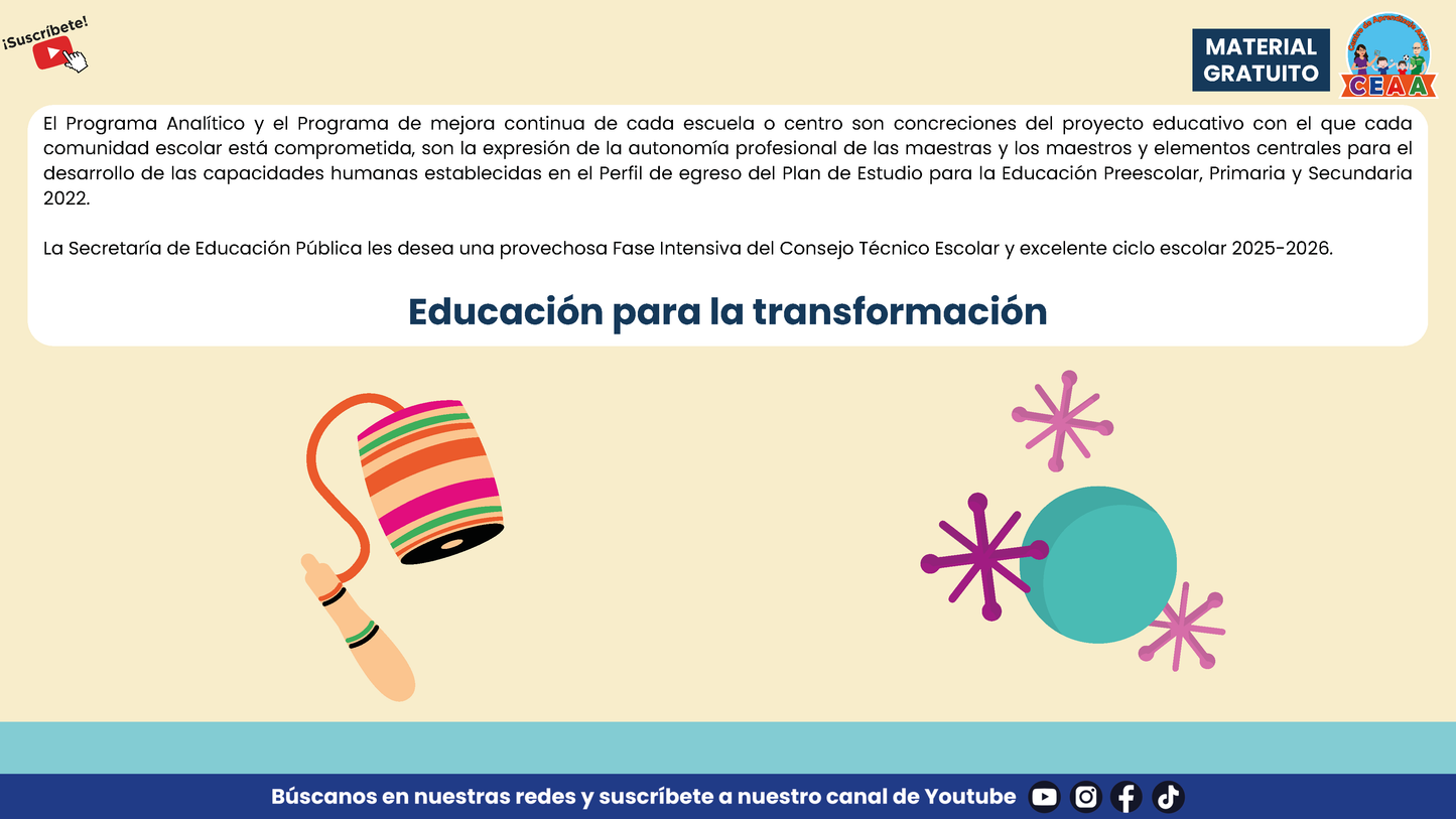 Presentación CTE Fase Intensiva Tema 3 (Editable en PowerPoint)
