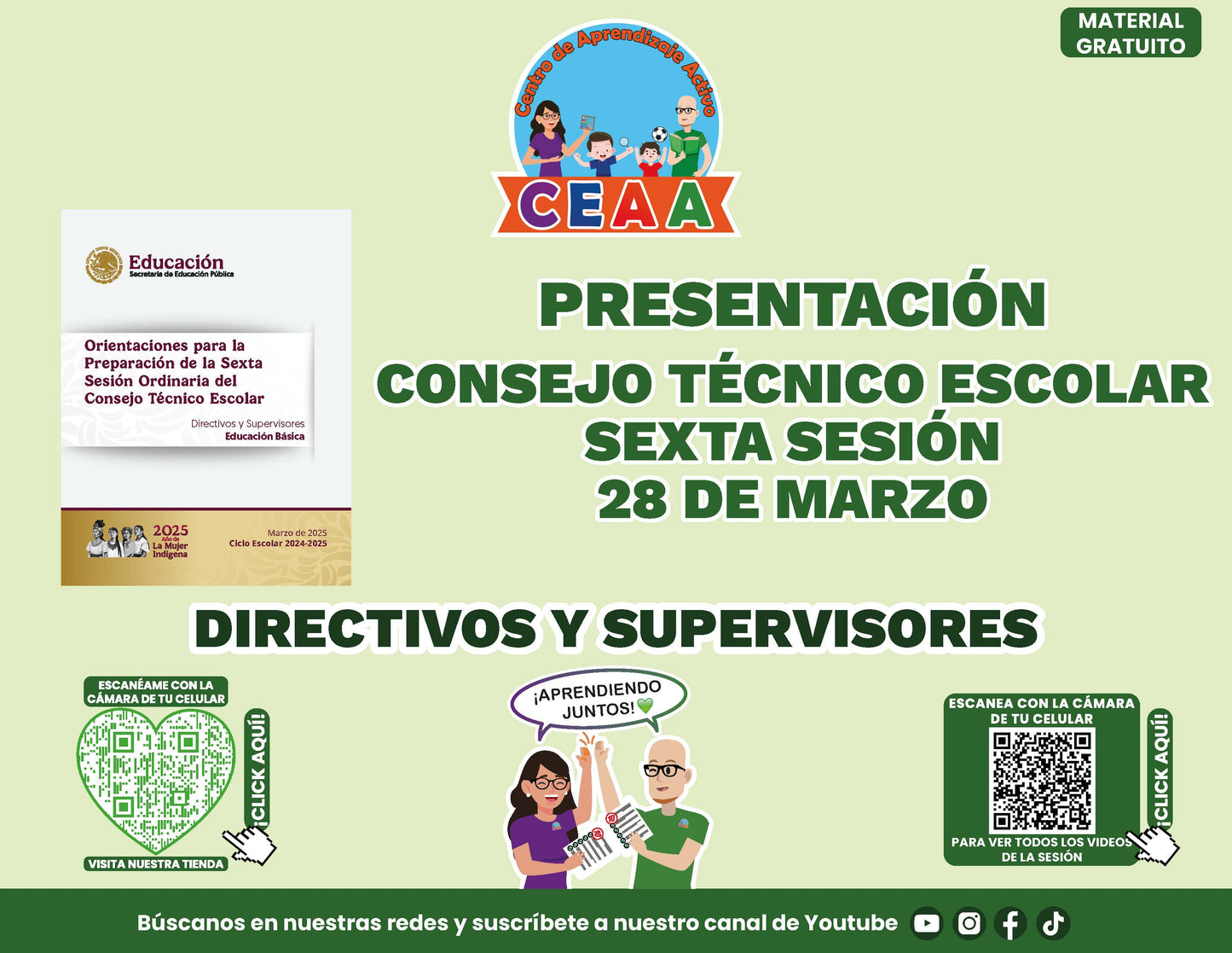 Presentación CTE Sexta Sesión Directivos y Supervisores Marzo 2025