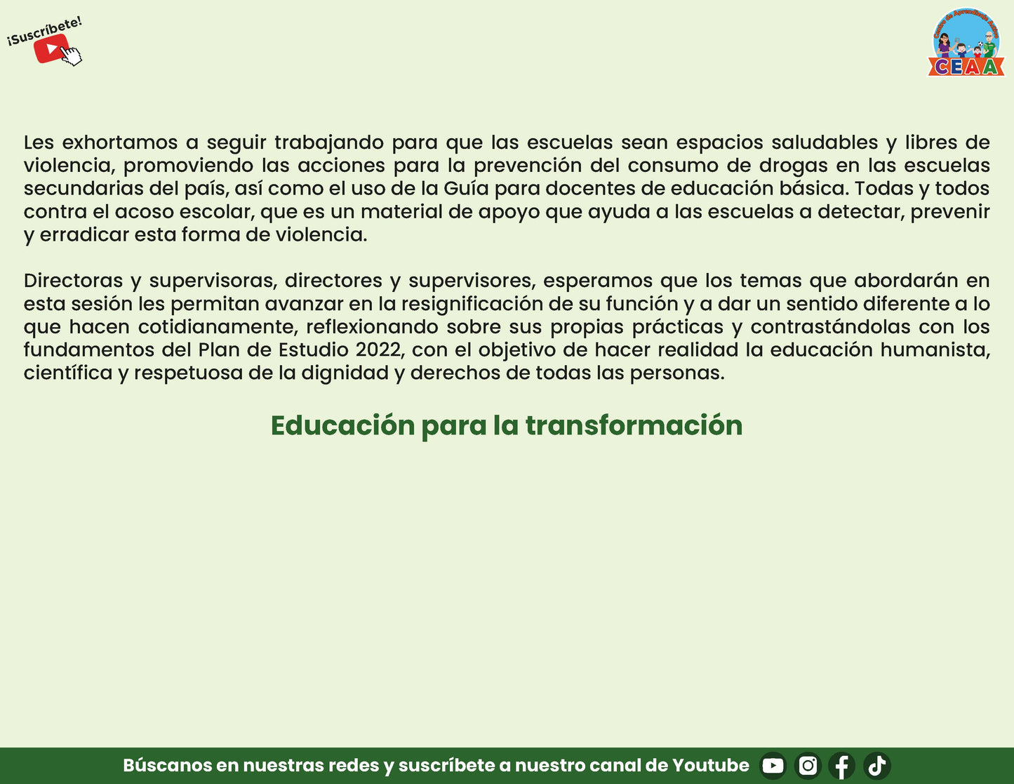 Presentación CTE Sexta Sesión Directivos y Supervisores Marzo 2025