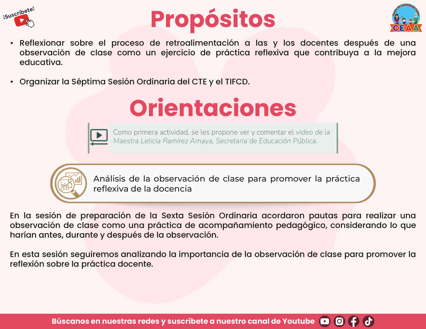 PRESENTACIÓN SÉPTIMA SESIÓN CONSEJO TÉCNICO ESCOLAR PARA DIRECTIVOS Y SUPERVISORES
