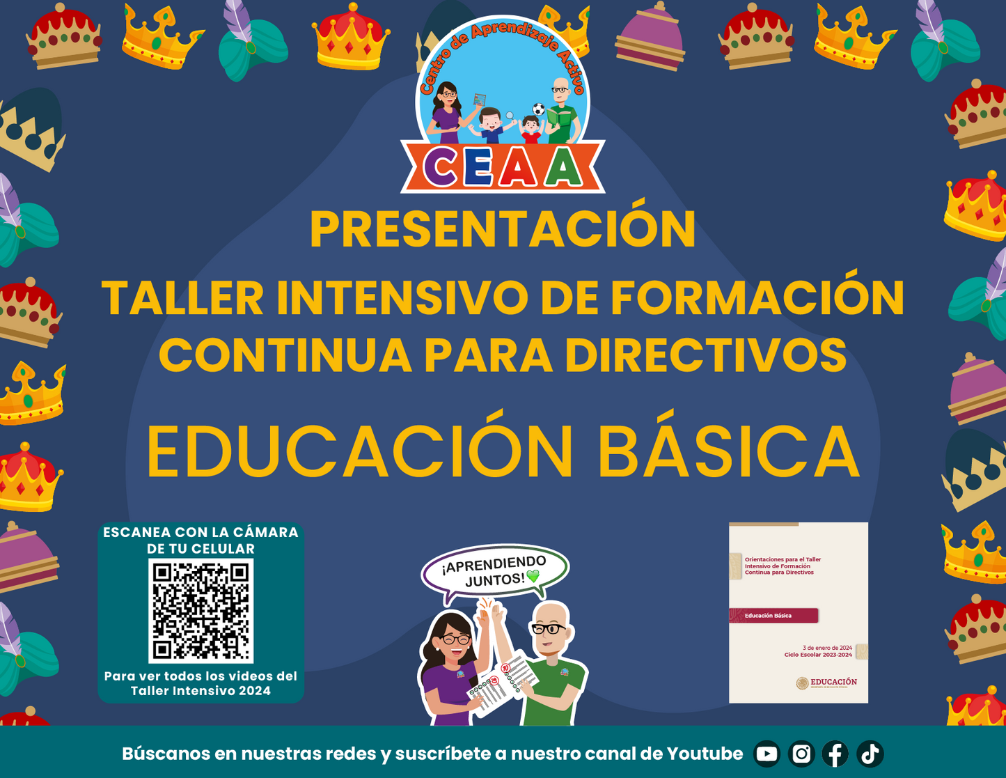 PRESENTACIÓN TALLER INTENSIVO DE FORMACIÓN CONTINUA PARA DIRECTIVOS