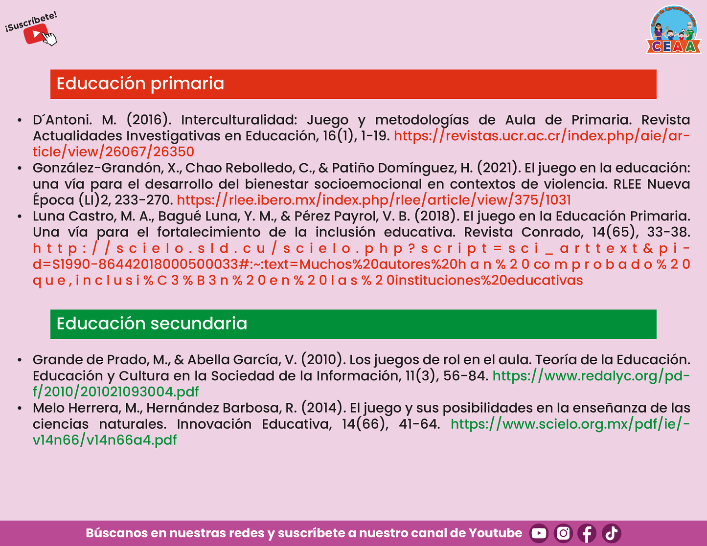 Presentación CTE TEMA 6: EL PAPEL DEL JUEGO EN EL DESARROLLO DE LOS APRENDIZAJES