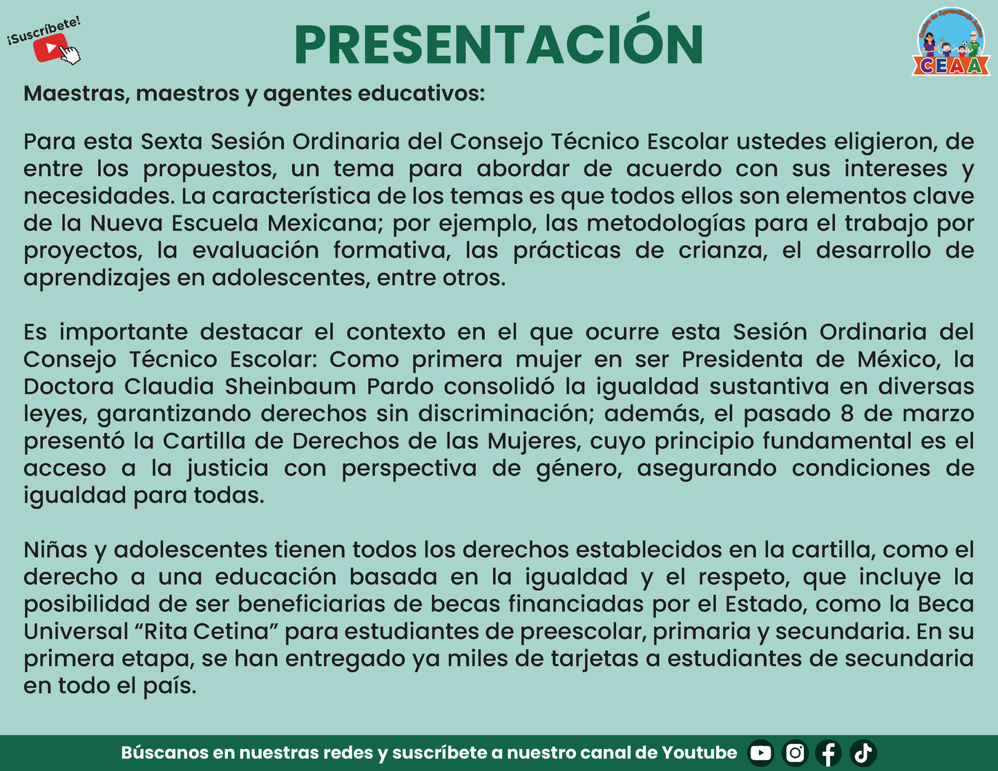 Presentación CTE Tema 8: Estrategias Metodológicas Didácticas Diferentes a los Proyectos