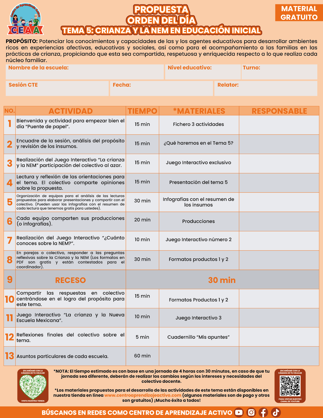 Propuesta Orden del Día Tema 5 en PDF