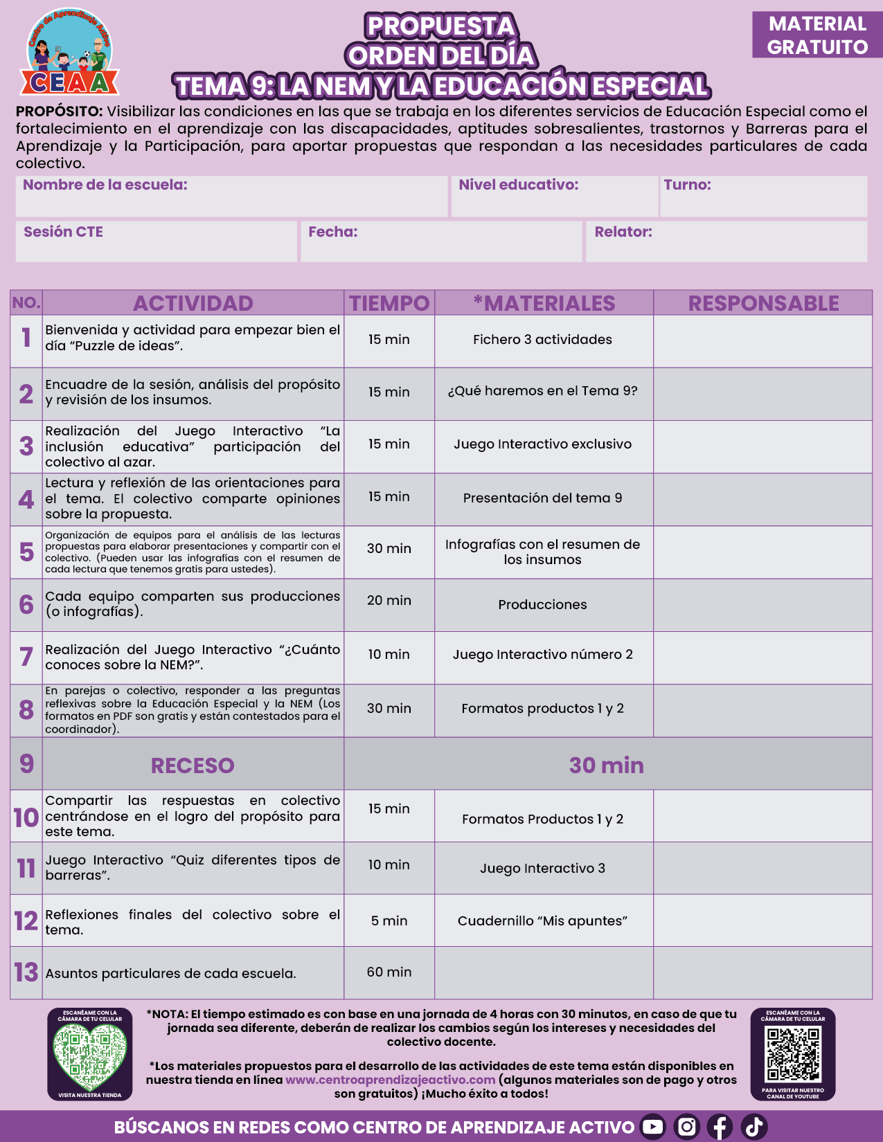 Propuesta Orden del Día Tema 9 en PDF