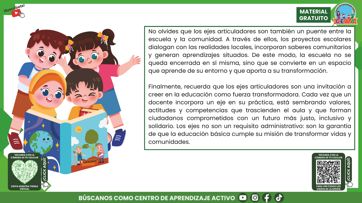 RESUMEN GRÁFICO TEMA 8: LOS 7 EJES ARTICULADORES Y EL APRENDIZAJE EN EL PLAN DE ESTUDIOS 2022 en PDF