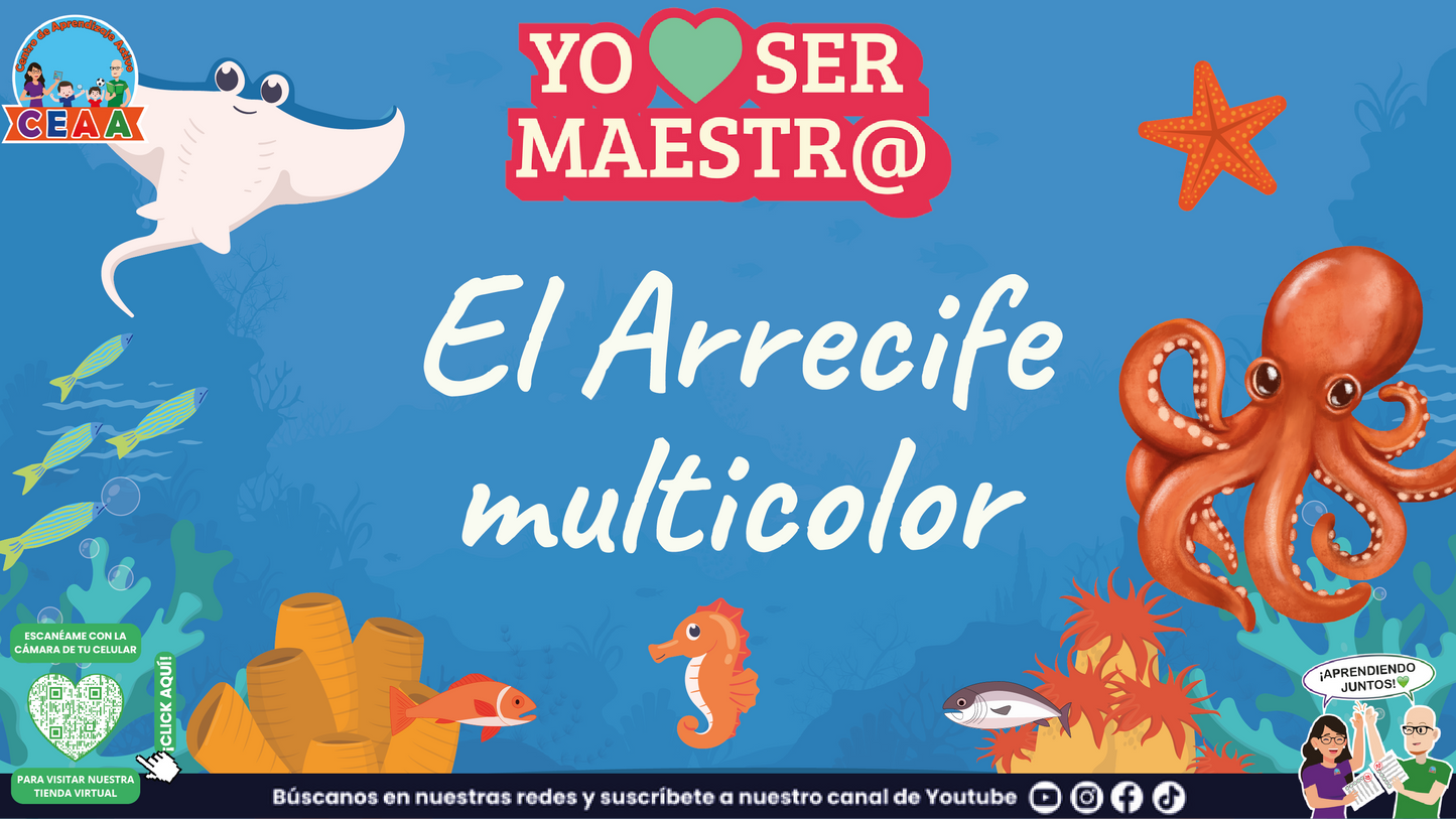 Historias para Maestros - El Arrecife multicolor (Editable en PowerPoint)