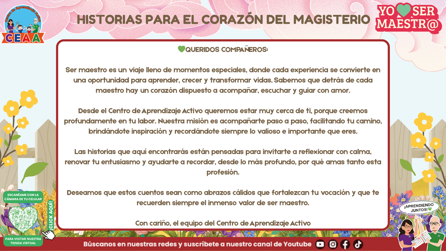 Historias para Maestros - Flores de Confianza (Editable en PowerPoint)