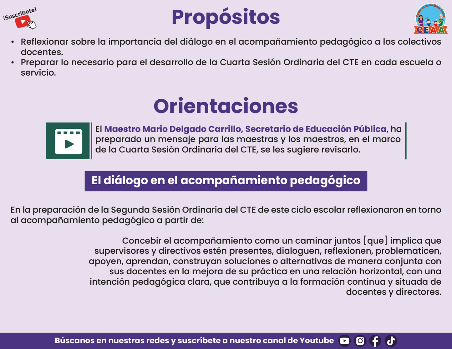 Presentación Cuarta Sesión CTE Directores y Supervisores Enero 2025