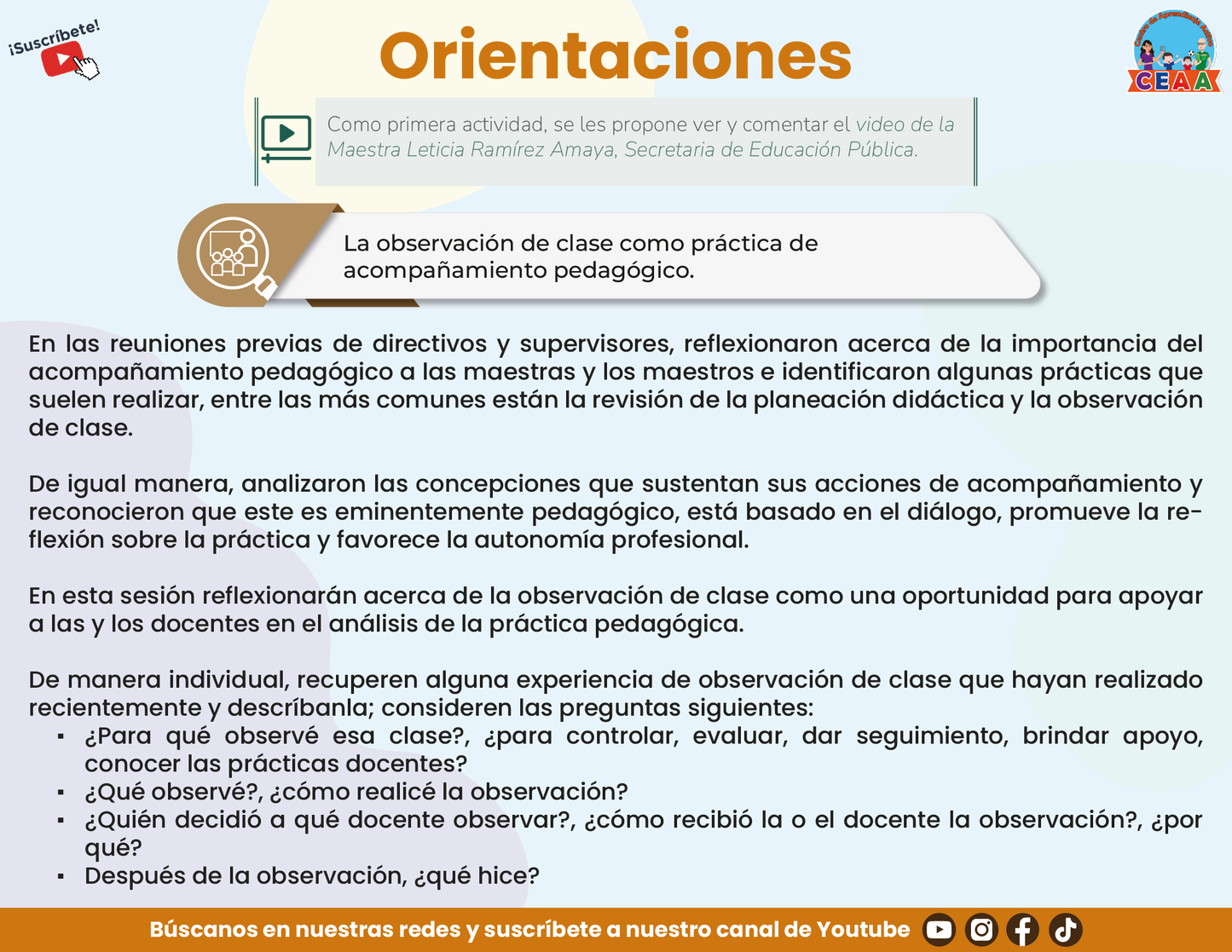 PRESENTACIÓN SEXTA SESIÓN CONSEJO TÉCNICO ESCOLAR PARA DIRECTIVOS