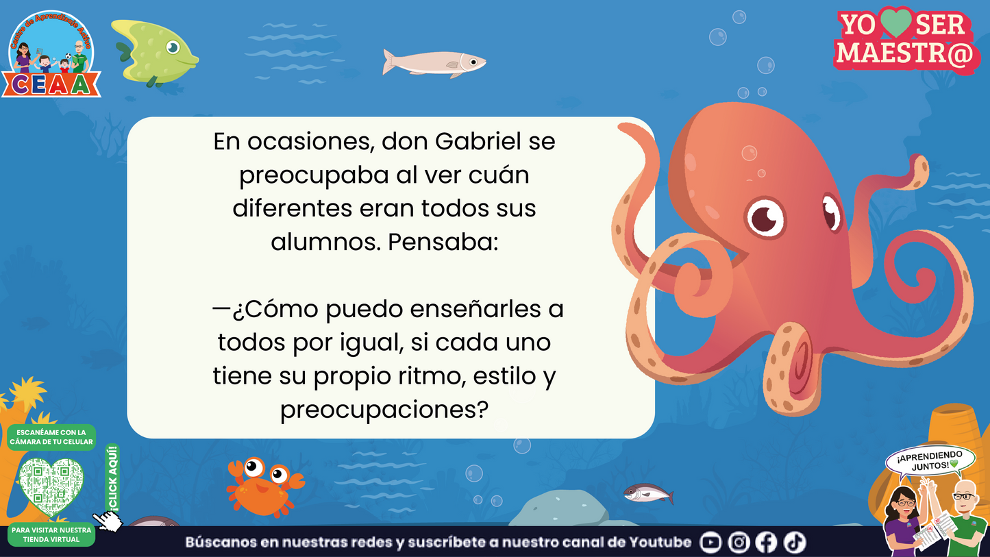 Historias para Maestros - El Arrecife multicolor (Editable en PowerPoint)