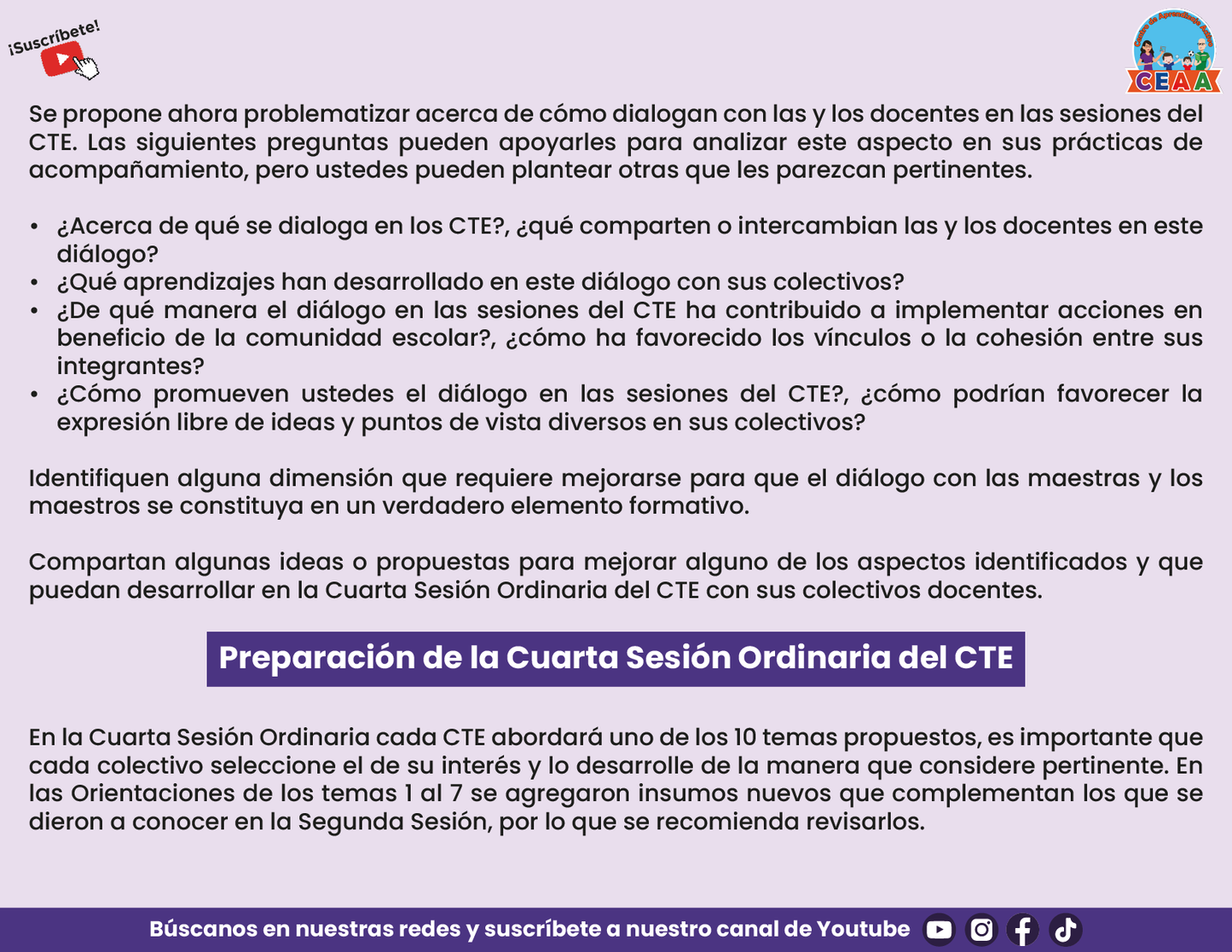 Presentación Cuarta Sesión CTE Directores y Supervisores Enero 2025