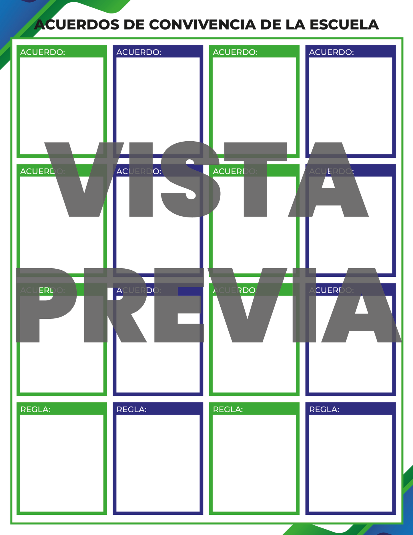 Agenda Formal DIRECTOR Preescolar Ciclo Escolar 2024 - 2025 en PDF