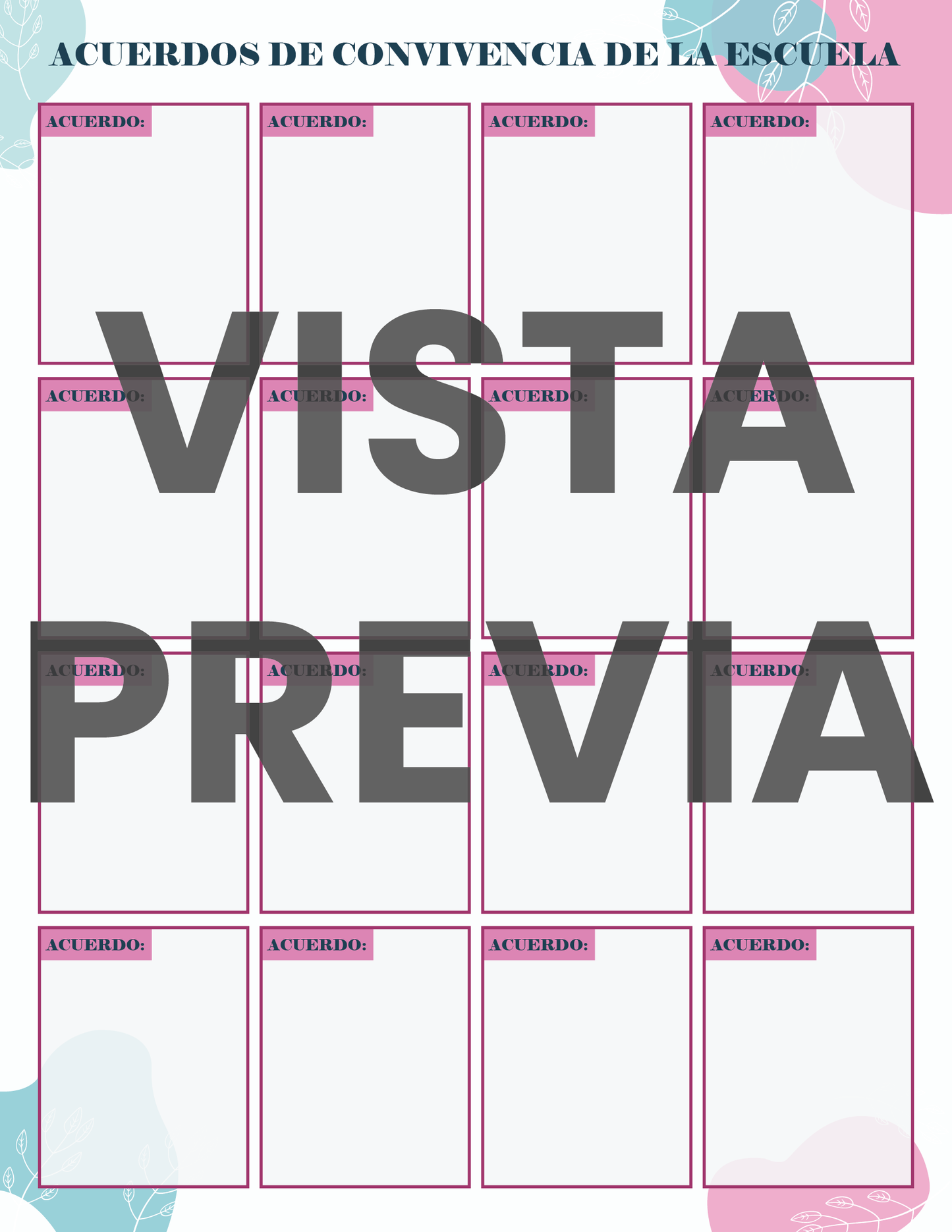Agenda Flores DIRECTOR Preescolar Ciclo Escolar 2024 - 2025