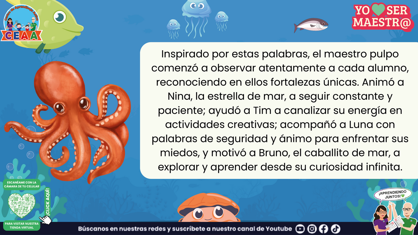 Historias para Maestros - El Arrecife multicolor (Editable en PowerPoint)