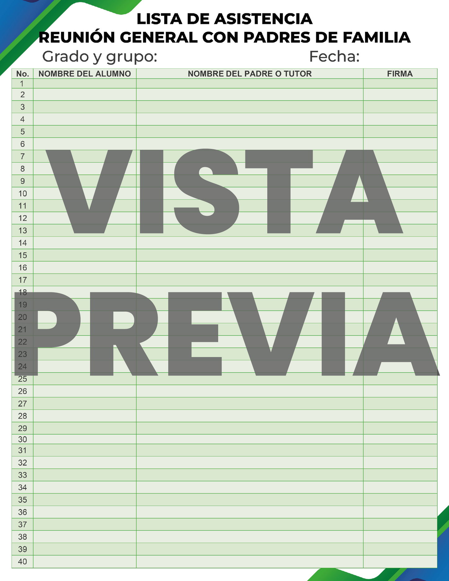 Agenda Formal MAESTRO Secundaria Ciclo Escolar 2024 - 2025 en PDF