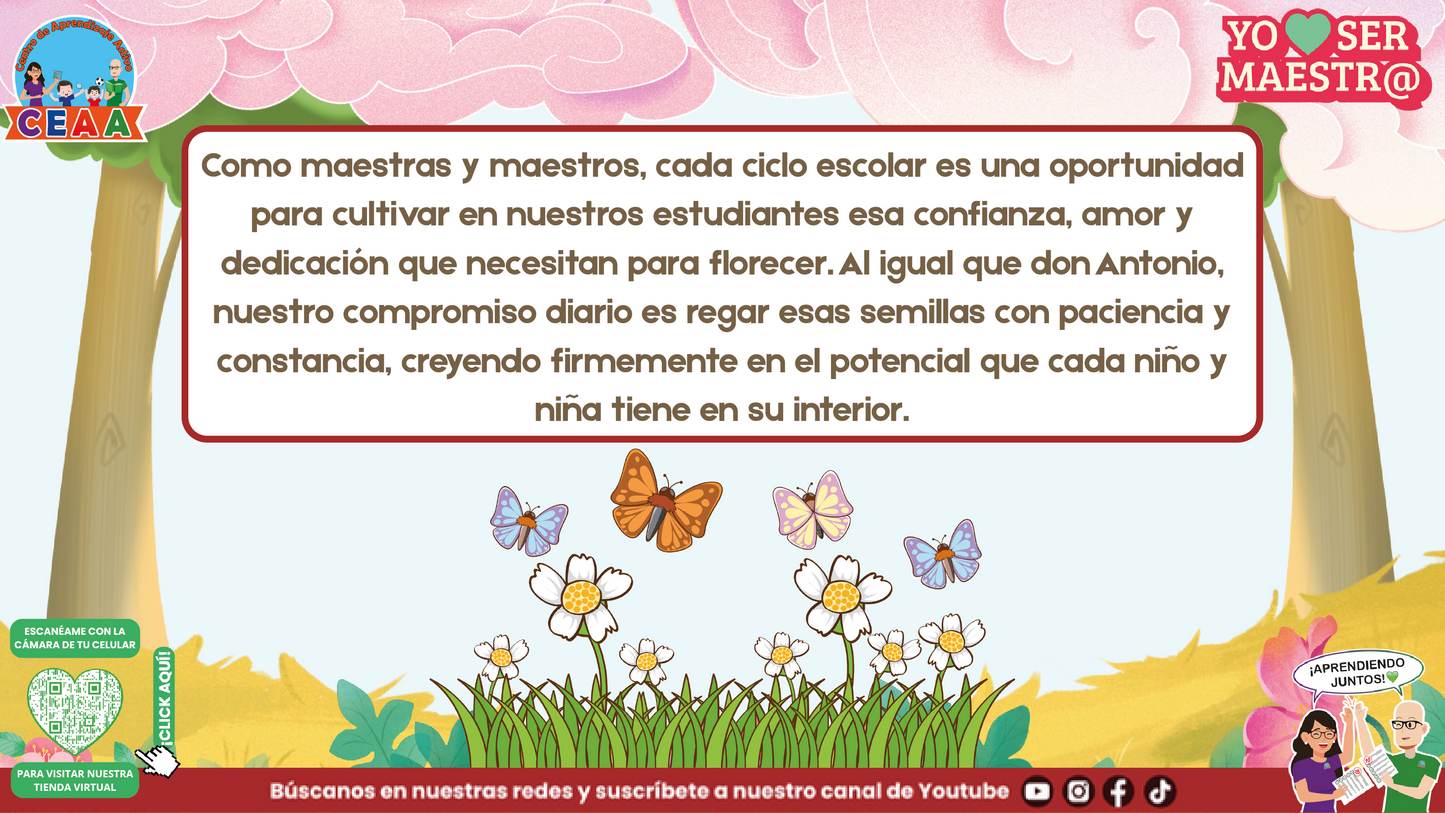 Historias para Maestros - Flores de Confianza (Editable en PowerPoint)