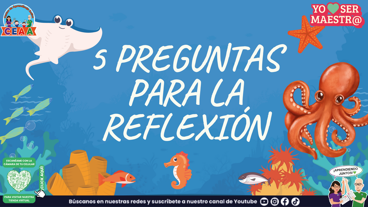 Historias para Maestros - El Arrecife multicolor (Editable en PowerPoint)