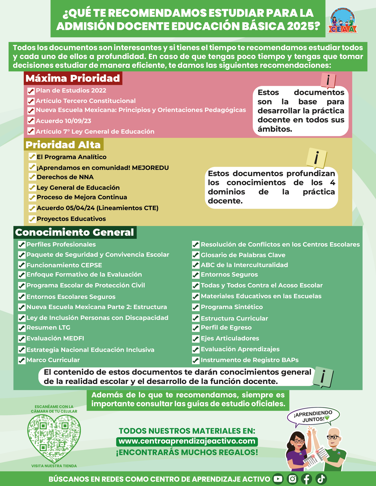 Cuadernillo de Estudio Admisión Docente 2025