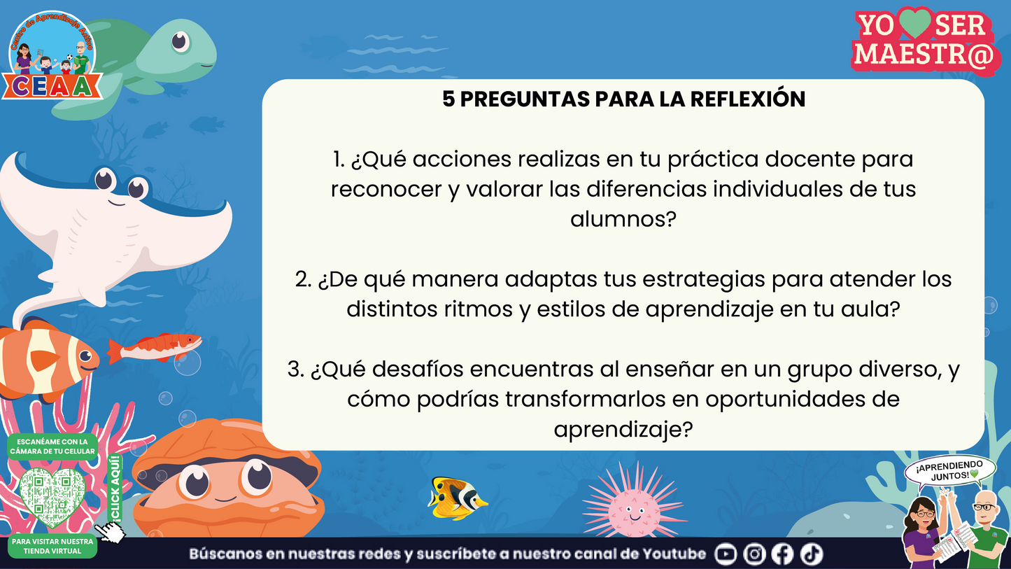 Historias para Maestros - El Arrecife multicolor (Editable en PowerPoint)