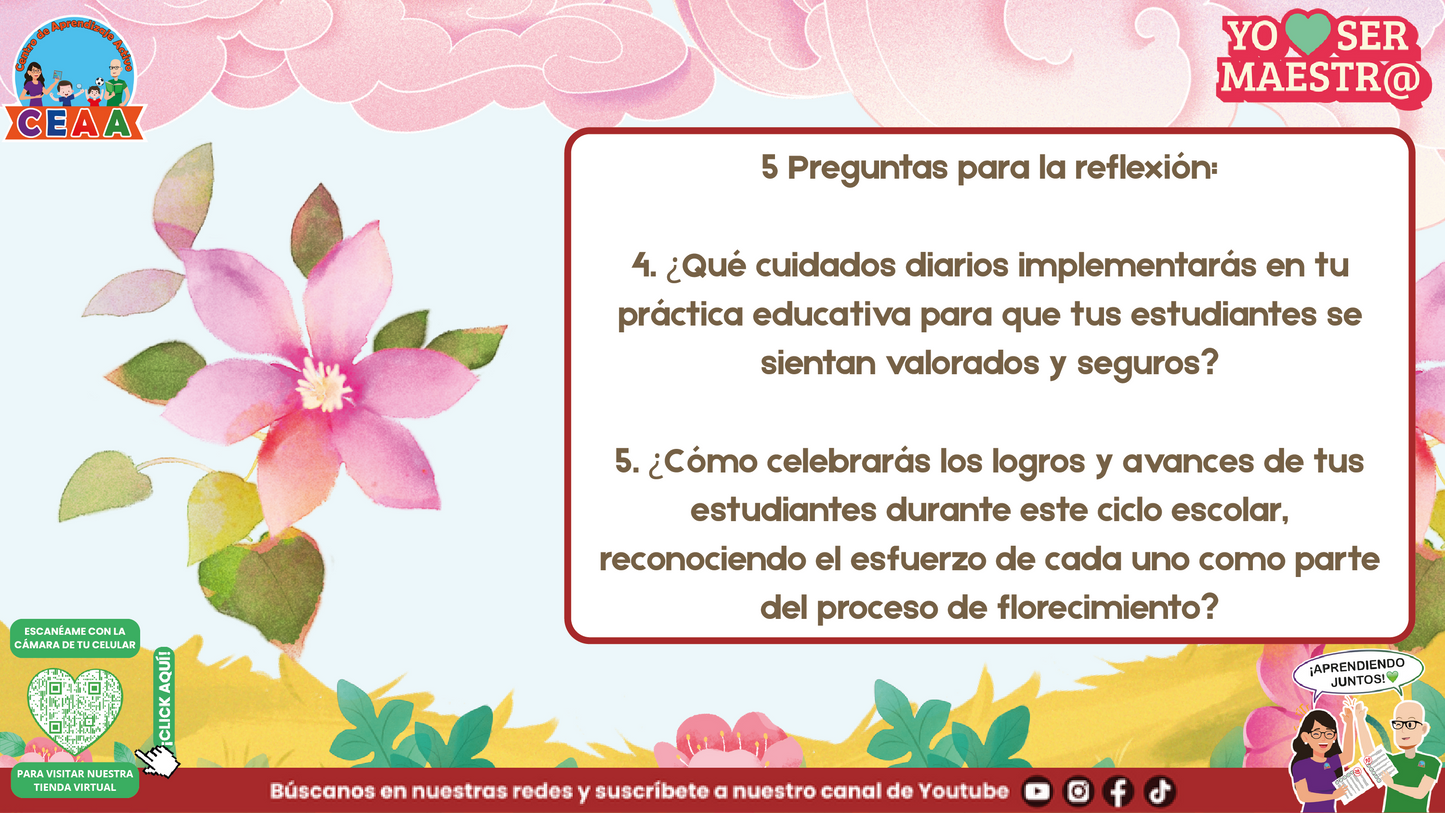 Historias para Maestros - Flores de Confianza (Editable en PowerPoint)