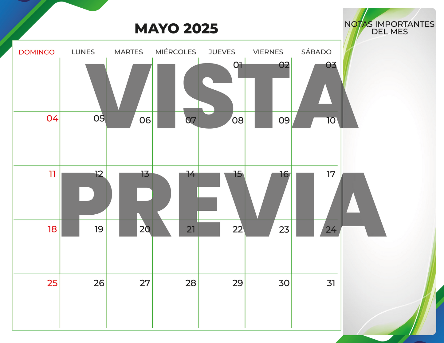 Agenda Formal MAESTRO Secundaria Ciclo Escolar 2024 - 2025 en PDF