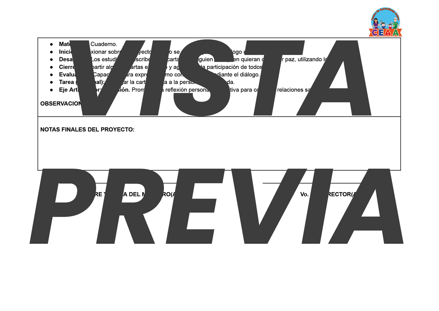 Planeación Primero de Primaria Volumen 1