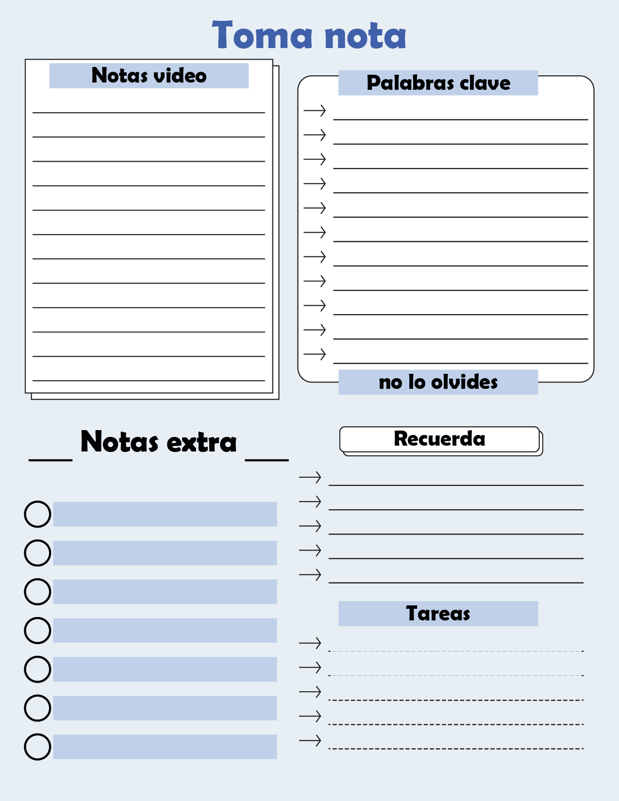 Cuadernillo de Estudio Horas Adicionales 2025