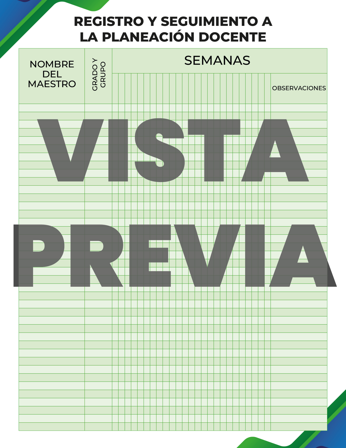 Agenda Formal DIRECTOR Preescolar Ciclo Escolar 2024 - 2025 en PDF